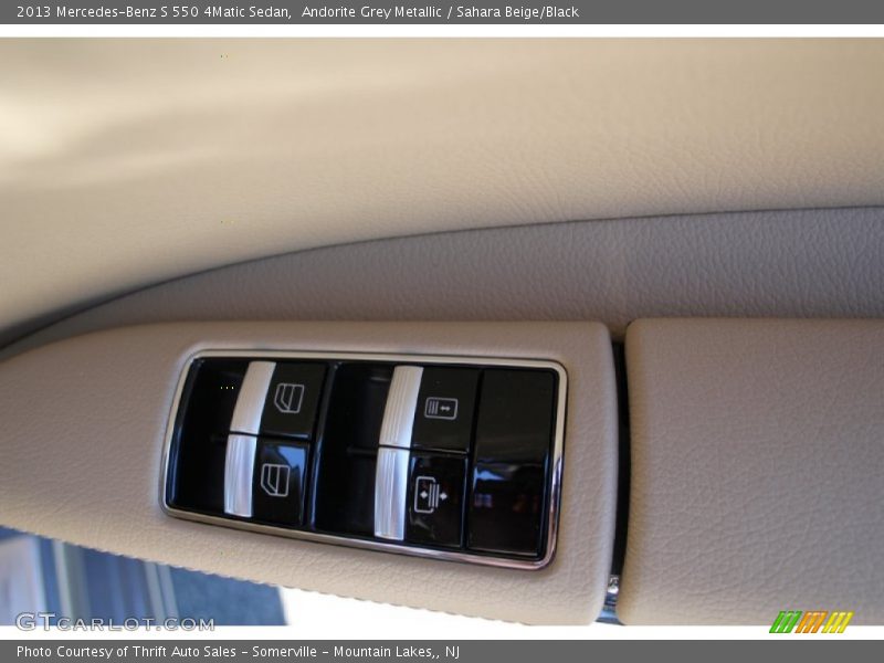 Andorite Grey Metallic / Sahara Beige/Black 2013 Mercedes-Benz S 550 4Matic Sedan