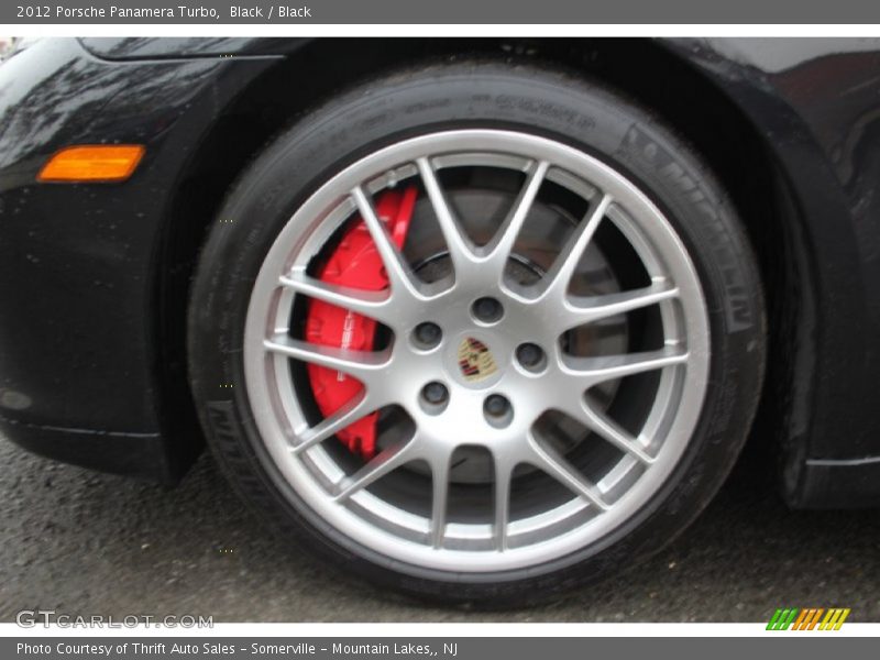 Black / Black 2012 Porsche Panamera Turbo