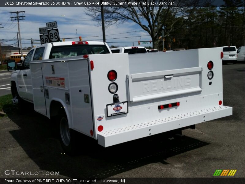 Summit White / Jet Black/Dark Ash 2015 Chevrolet Silverado 3500HD WT Crew Cab 4x4 Utility