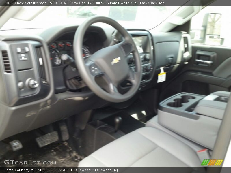 Summit White / Jet Black/Dark Ash 2015 Chevrolet Silverado 3500HD WT Crew Cab 4x4 Utility