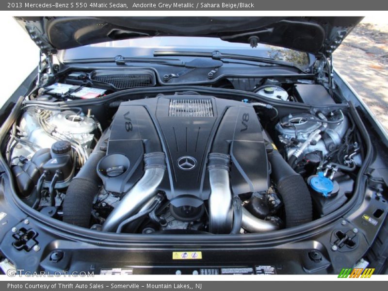  2013 S 550 4Matic Sedan Engine - 4.6 Liter DI Twin-Turbocharged DOHC 32-Valve VVT V8