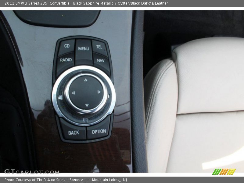 Black Sapphire Metallic / Oyster/Black Dakota Leather 2011 BMW 3 Series 335i Convertible