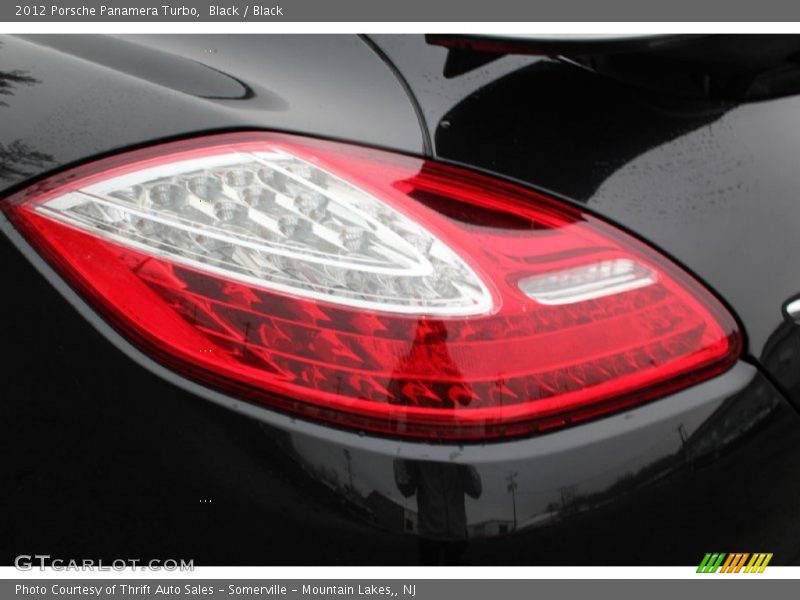 Black / Black 2012 Porsche Panamera Turbo