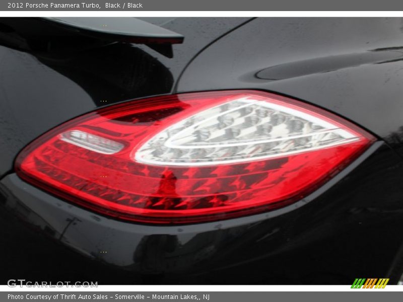 Black / Black 2012 Porsche Panamera Turbo