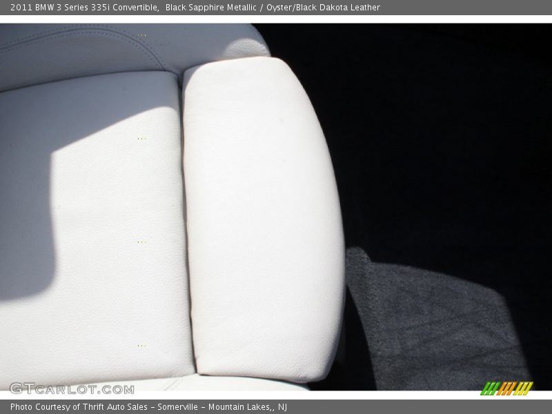 Black Sapphire Metallic / Oyster/Black Dakota Leather 2011 BMW 3 Series 335i Convertible