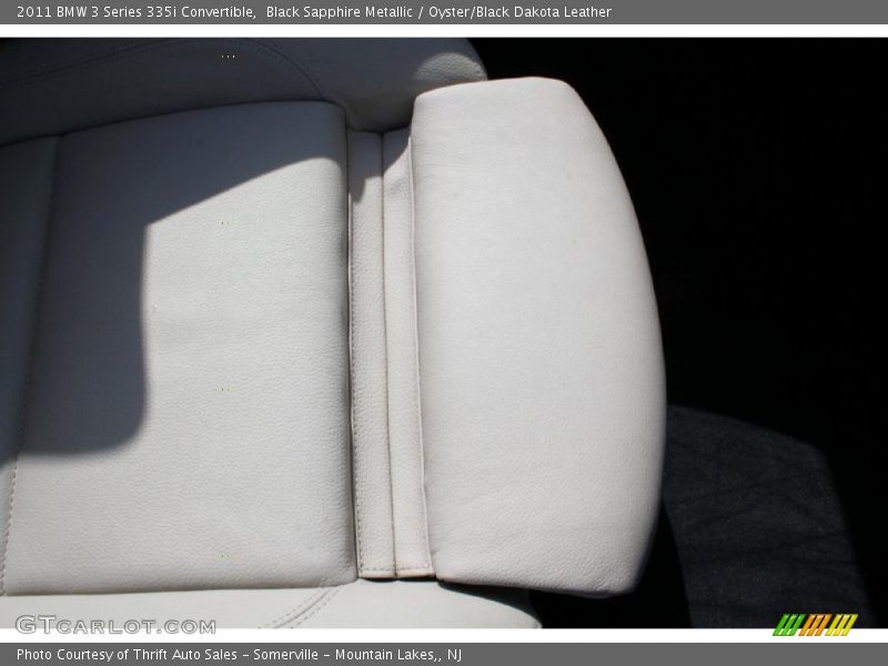 Black Sapphire Metallic / Oyster/Black Dakota Leather 2011 BMW 3 Series 335i Convertible