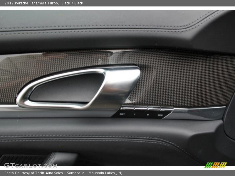 Black / Black 2012 Porsche Panamera Turbo