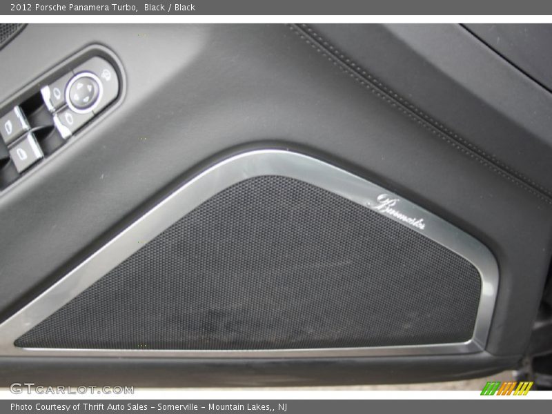 Black / Black 2012 Porsche Panamera Turbo
