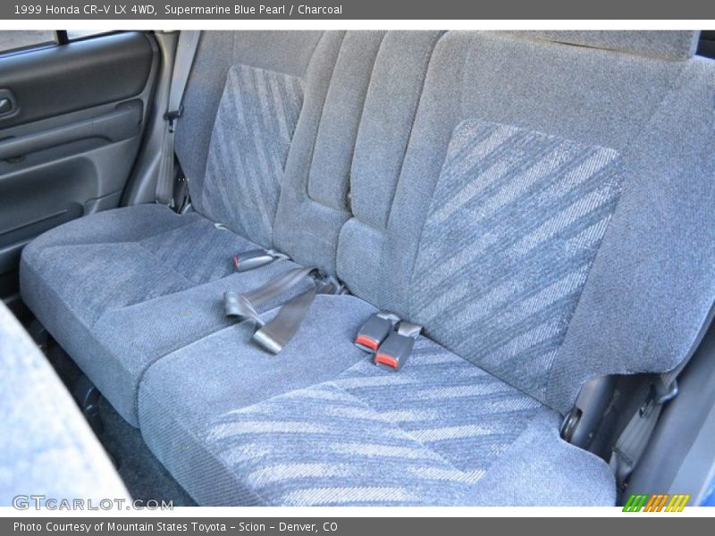 Rear Seat of 1999 CR-V LX 4WD