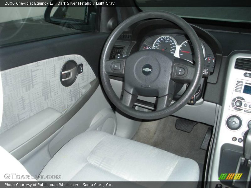 Dark Silver Metallic / Light Gray 2006 Chevrolet Equinox LS