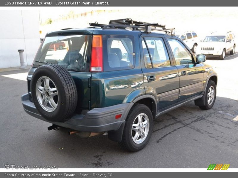 Cypress Green Pearl / Charcoal 1998 Honda CR-V EX 4WD