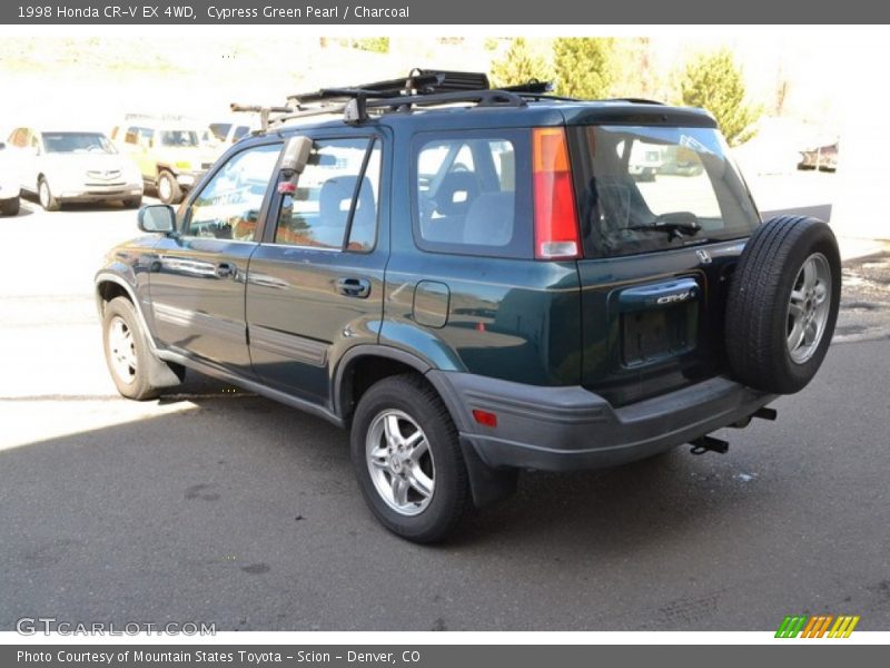 Cypress Green Pearl / Charcoal 1998 Honda CR-V EX 4WD