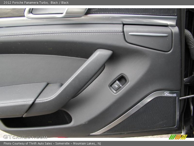 Black / Black 2012 Porsche Panamera Turbo