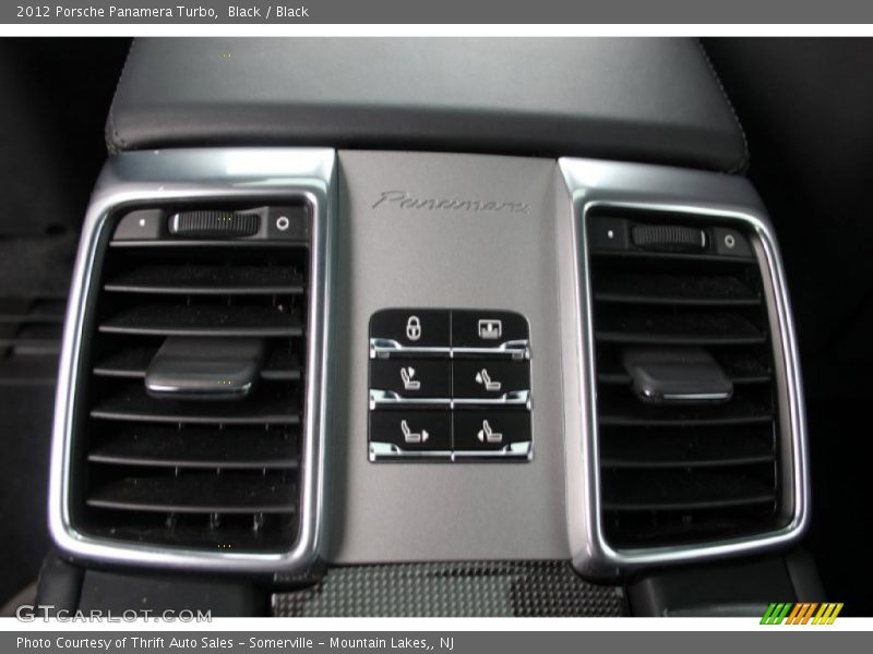 Black / Black 2012 Porsche Panamera Turbo