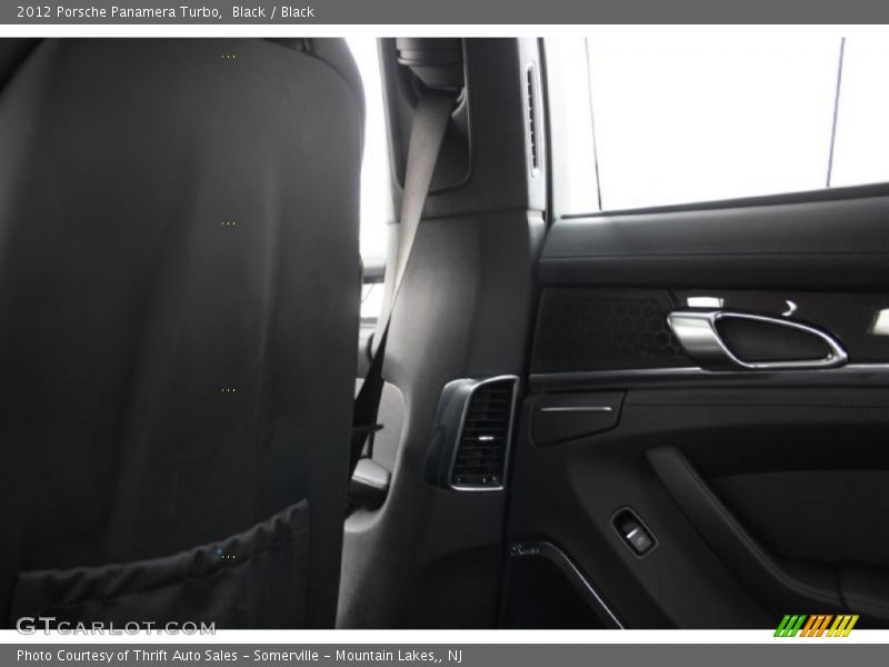 Black / Black 2012 Porsche Panamera Turbo