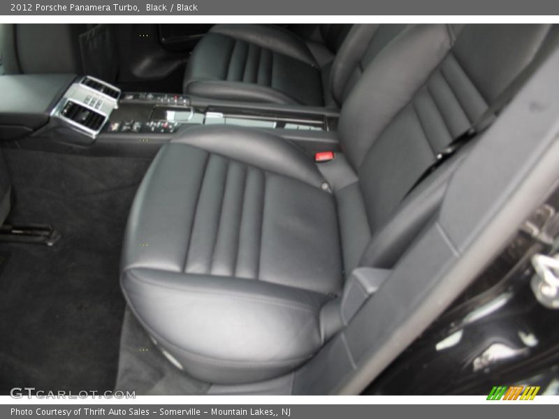 Black / Black 2012 Porsche Panamera Turbo