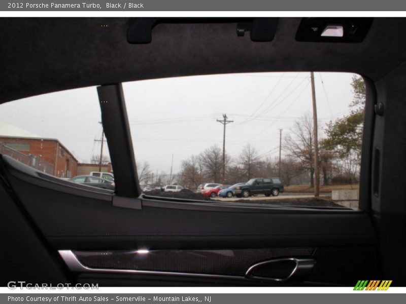 Black / Black 2012 Porsche Panamera Turbo
