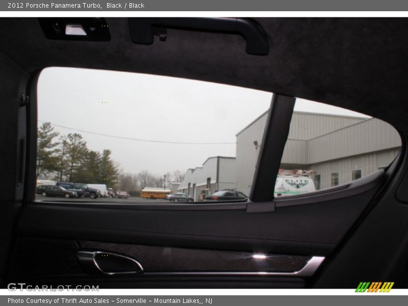 Black / Black 2012 Porsche Panamera Turbo