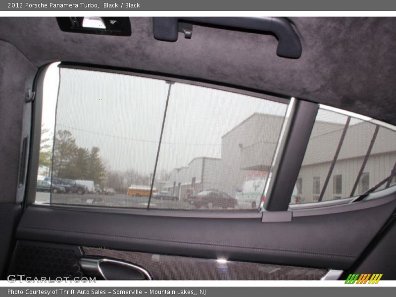 Black / Black 2012 Porsche Panamera Turbo