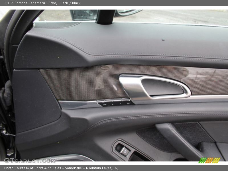 Black / Black 2012 Porsche Panamera Turbo