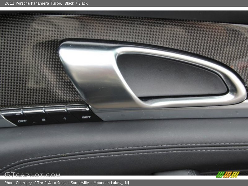 Black / Black 2012 Porsche Panamera Turbo