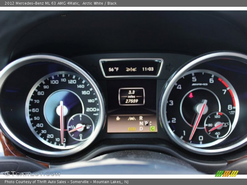  2012 ML 63 AMG 4Matic 63 AMG 4Matic Gauges