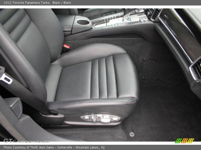 Black / Black 2012 Porsche Panamera Turbo