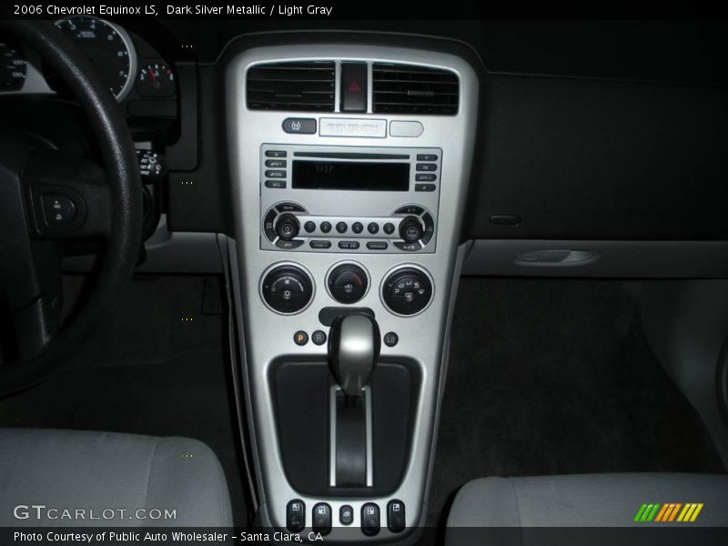 Dark Silver Metallic / Light Gray 2006 Chevrolet Equinox LS