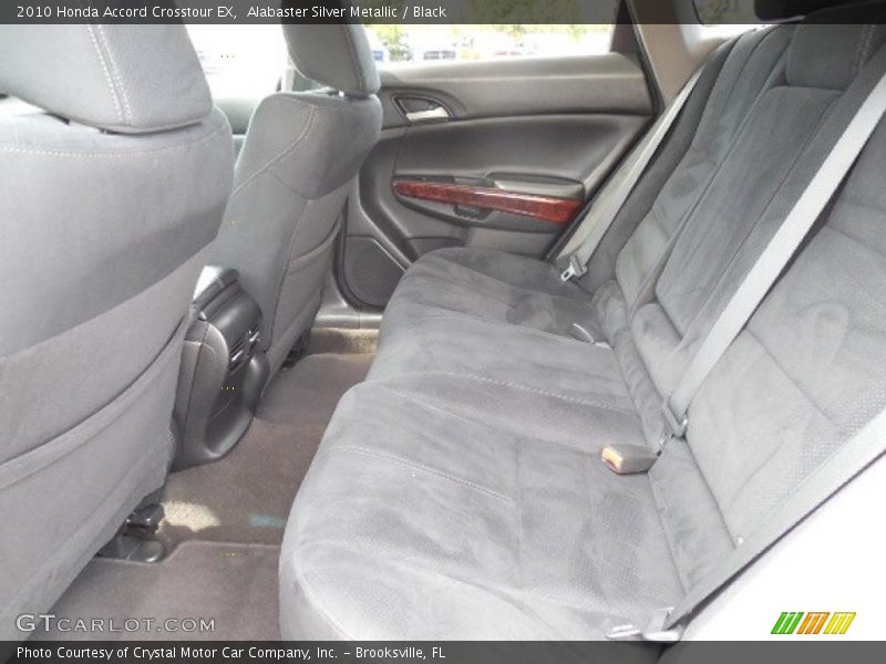 Alabaster Silver Metallic / Black 2010 Honda Accord Crosstour EX