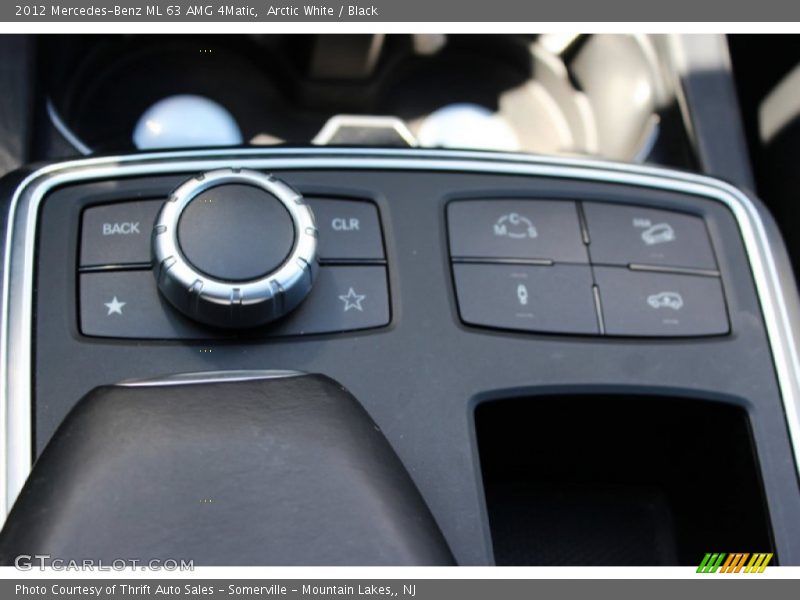 Arctic White / Black 2012 Mercedes-Benz ML 63 AMG 4Matic