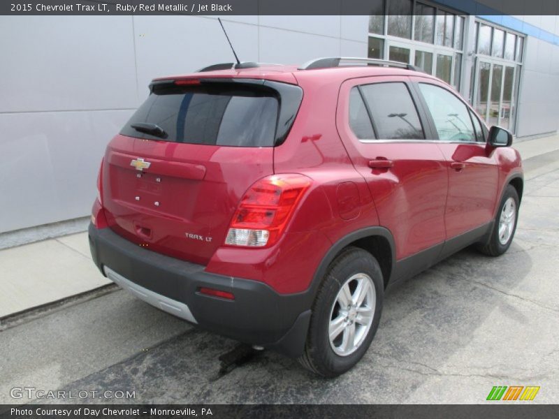 Ruby Red Metallic / Jet Black 2015 Chevrolet Trax LT