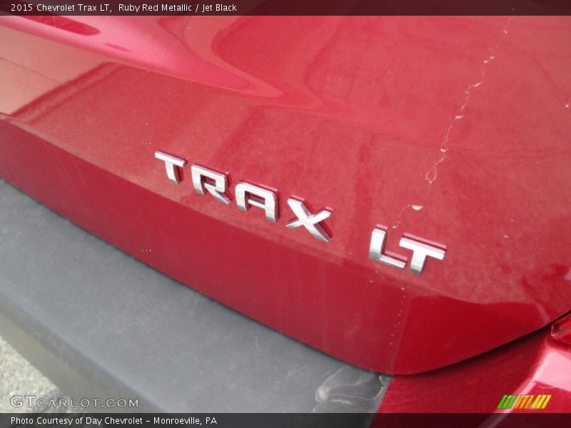 Ruby Red Metallic / Jet Black 2015 Chevrolet Trax LT