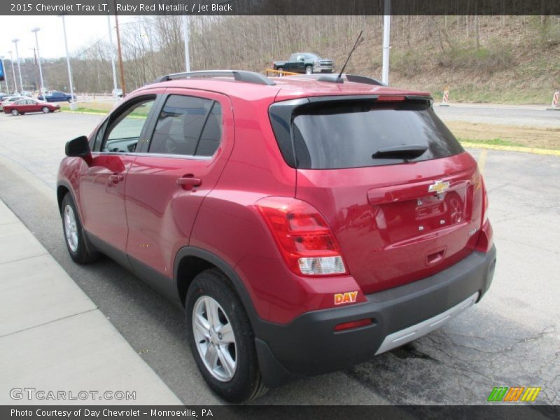 Ruby Red Metallic / Jet Black 2015 Chevrolet Trax LT