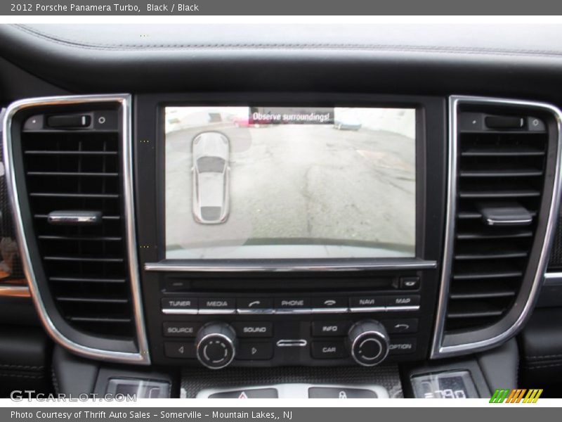 Black / Black 2012 Porsche Panamera Turbo