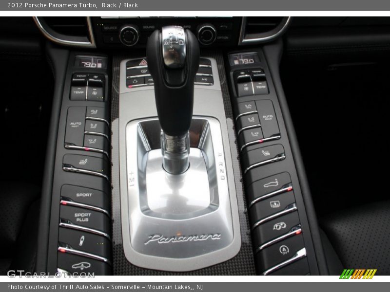 Black / Black 2012 Porsche Panamera Turbo