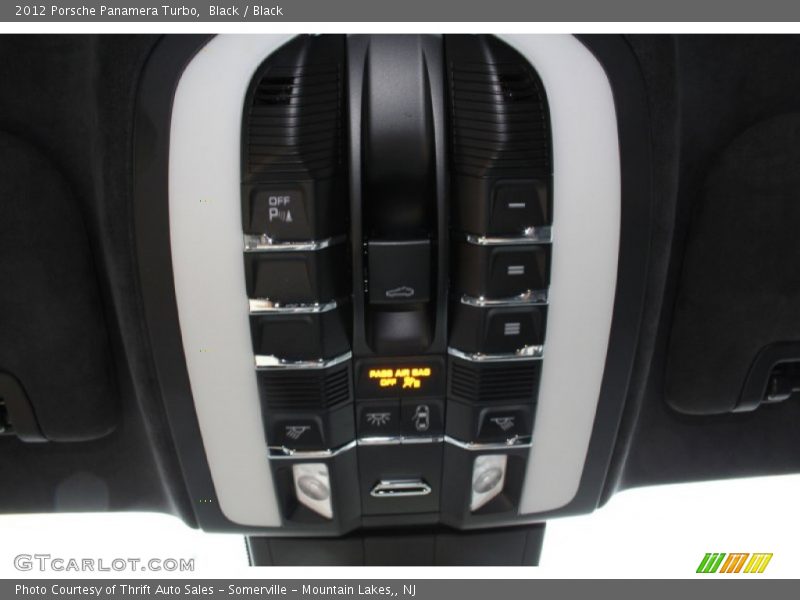Black / Black 2012 Porsche Panamera Turbo