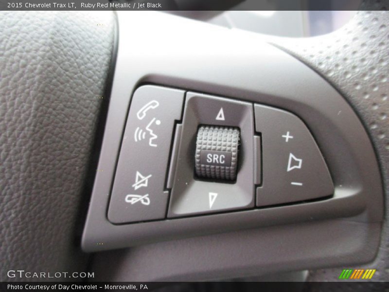 Ruby Red Metallic / Jet Black 2015 Chevrolet Trax LT