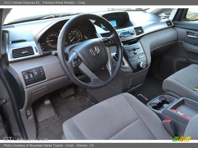  2011 Odyssey EX Gray Interior