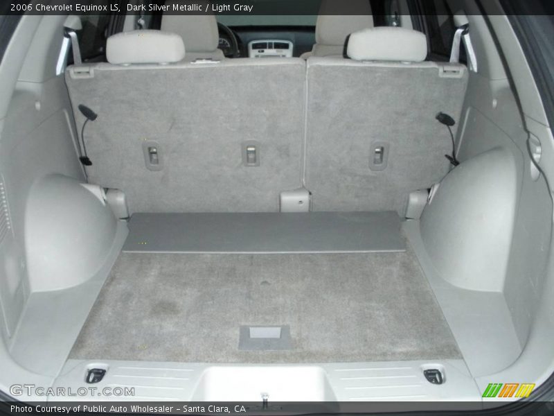 Dark Silver Metallic / Light Gray 2006 Chevrolet Equinox LS