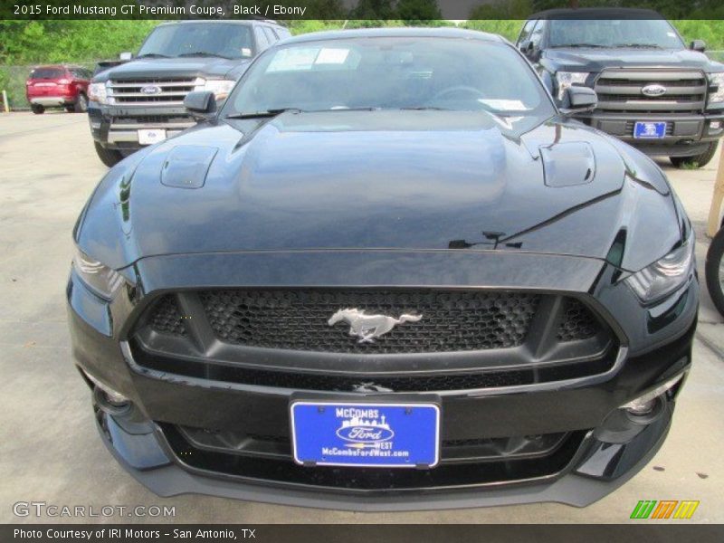 Black / Ebony 2015 Ford Mustang GT Premium Coupe