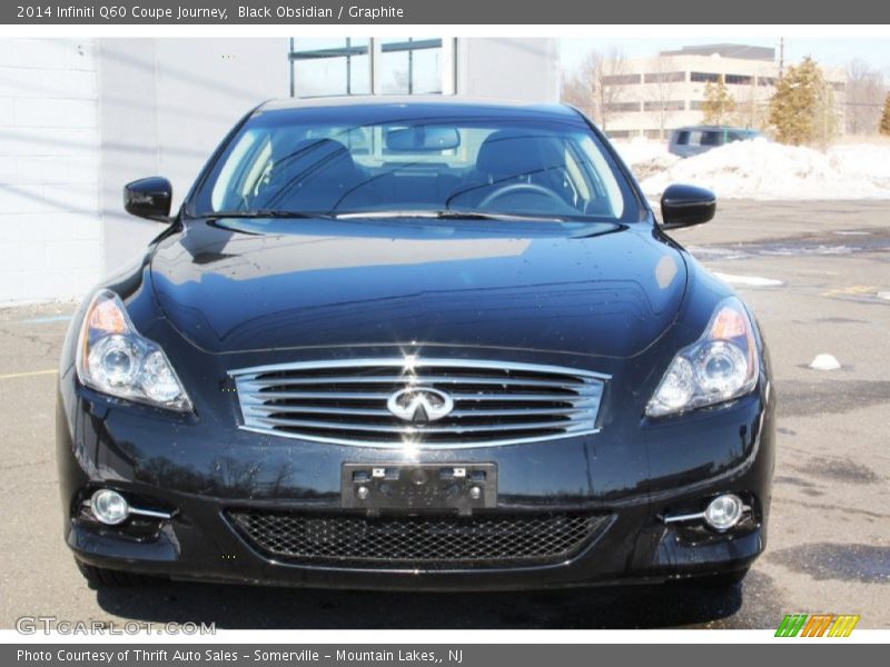 Black Obsidian / Graphite 2014 Infiniti Q60 Coupe Journey