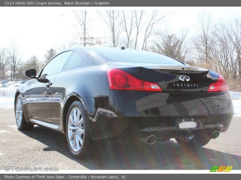 Black Obsidian / Graphite 2014 Infiniti Q60 Coupe Journey