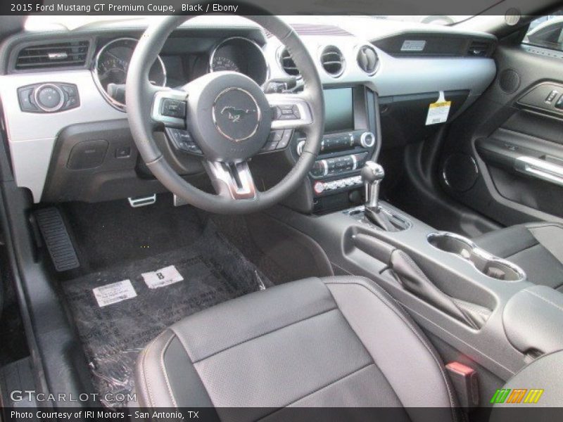 Black / Ebony 2015 Ford Mustang GT Premium Coupe