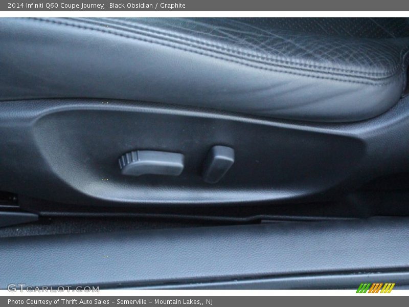 Black Obsidian / Graphite 2014 Infiniti Q60 Coupe Journey