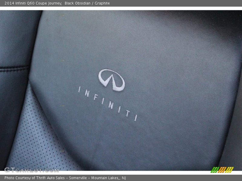 Black Obsidian / Graphite 2014 Infiniti Q60 Coupe Journey