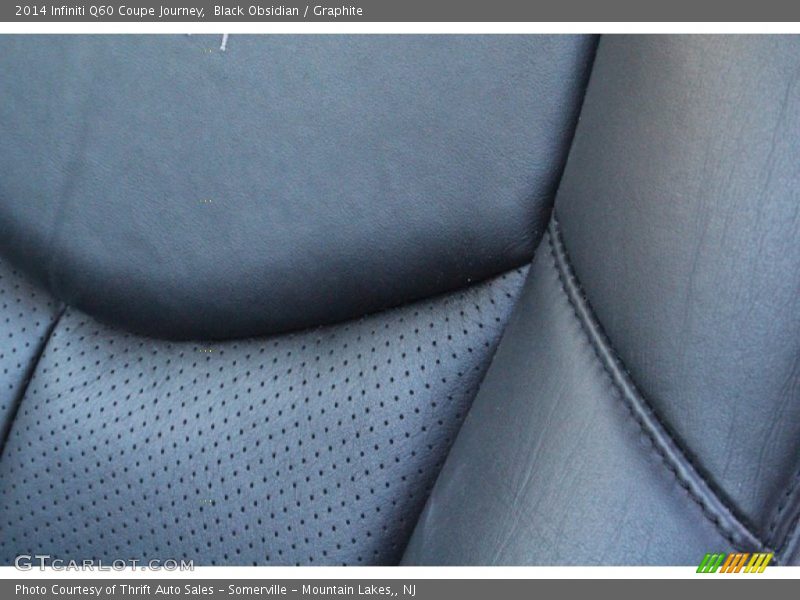 Black Obsidian / Graphite 2014 Infiniti Q60 Coupe Journey
