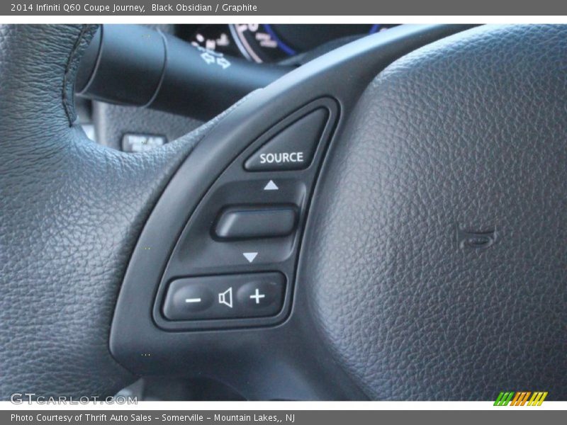 Black Obsidian / Graphite 2014 Infiniti Q60 Coupe Journey
