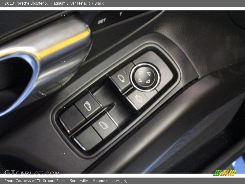 Platinum Silver Metallic / Black 2013 Porsche Boxster S