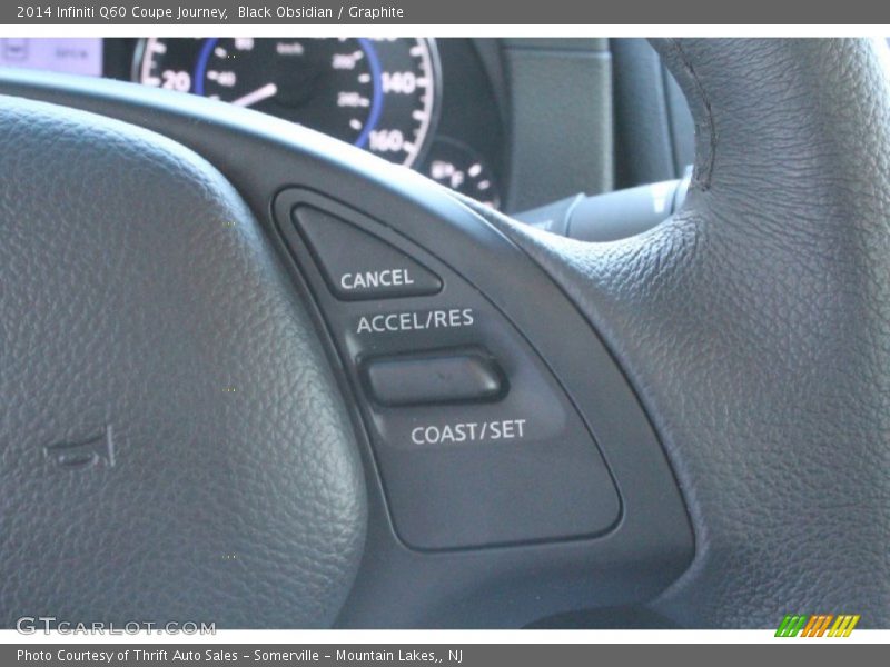 Black Obsidian / Graphite 2014 Infiniti Q60 Coupe Journey