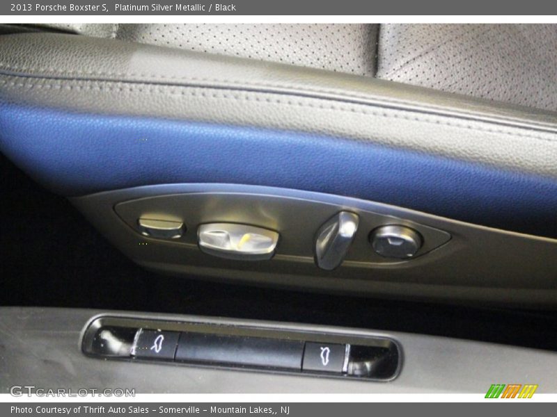 Platinum Silver Metallic / Black 2013 Porsche Boxster S